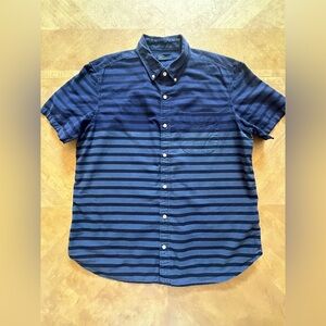 GAP Nautical Striped Button-Down Shirt – XL